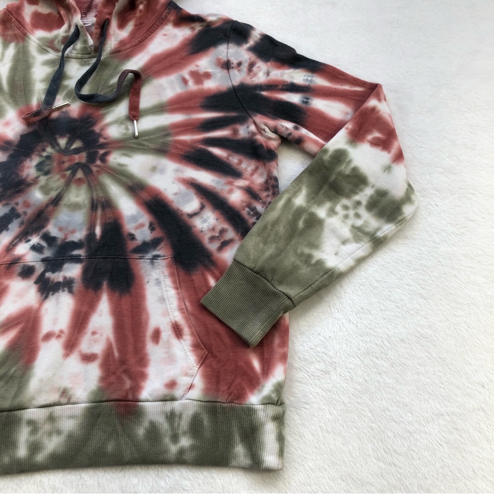 No Boundaries, Tie Dye Hooded Sweatshirt, Size S (Girl) - Picture 6 of 15